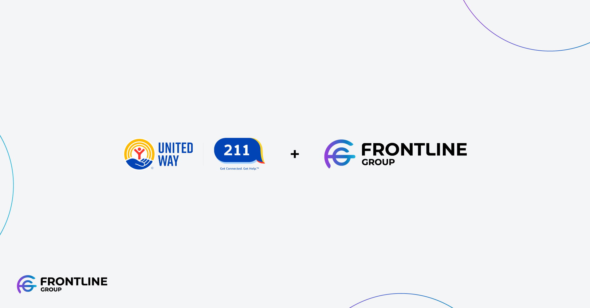United Way 211 x Frontline Group_LinkedIn Post